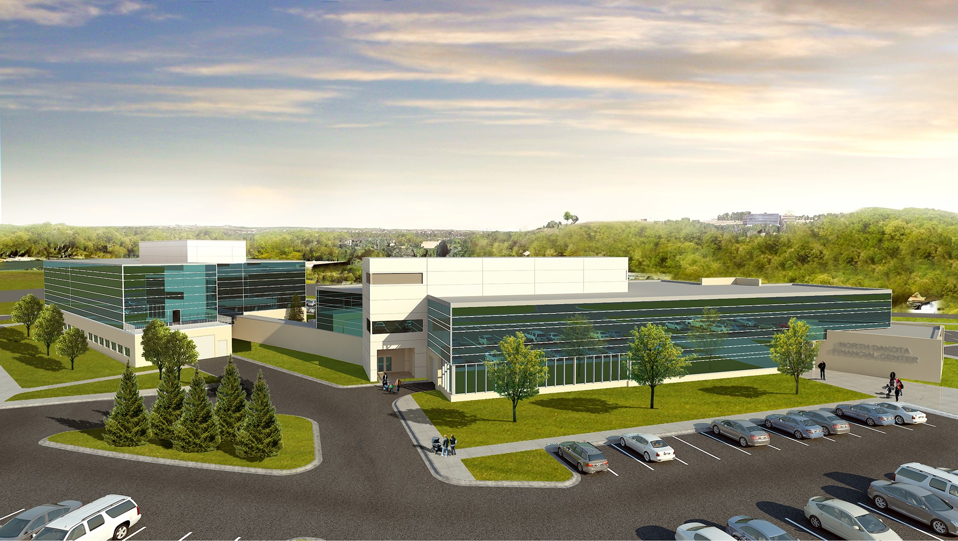 North Dakota Financial Center Study JLG Architects