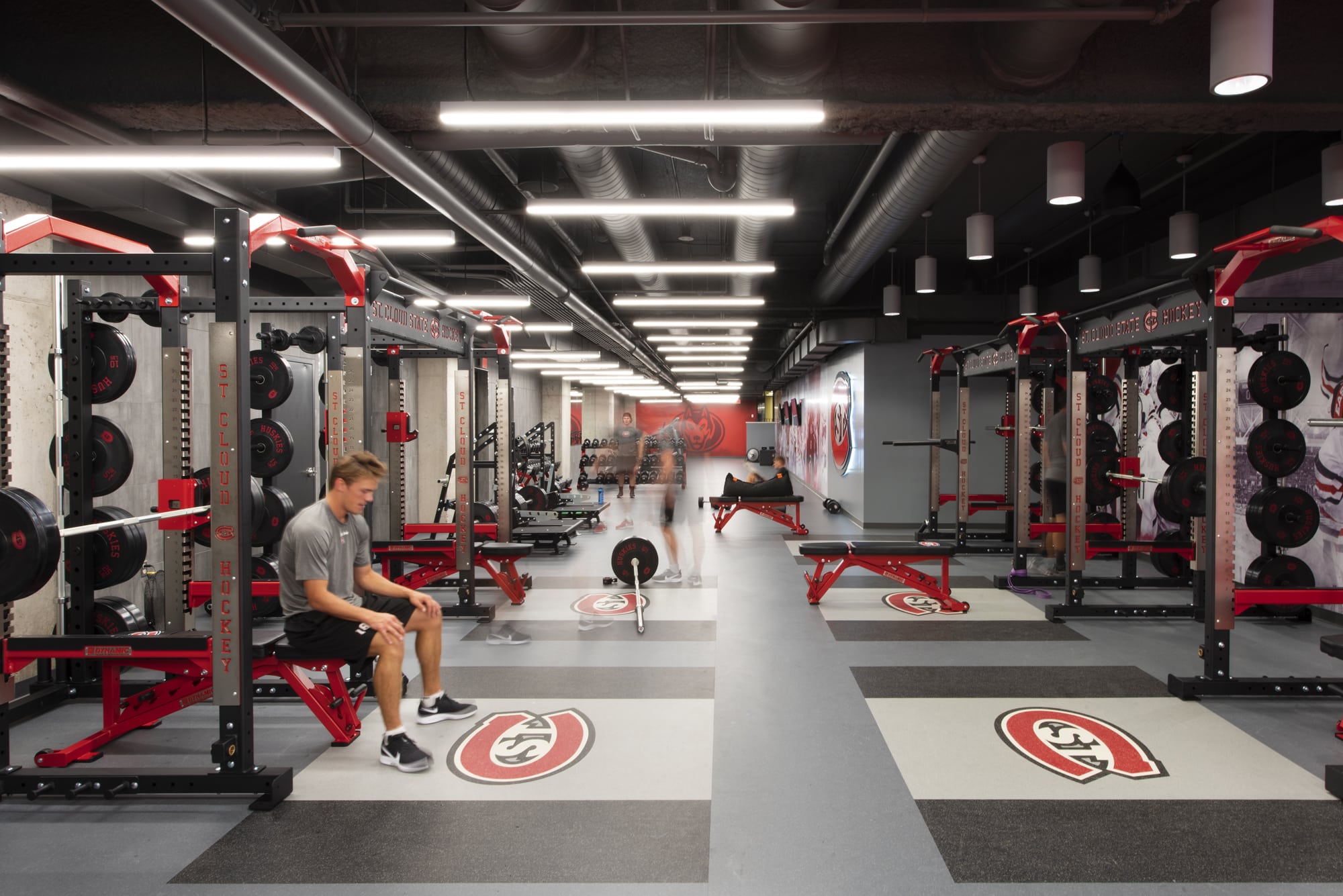 St. Cloud State University Herb Brooks National Hockey Center JLG