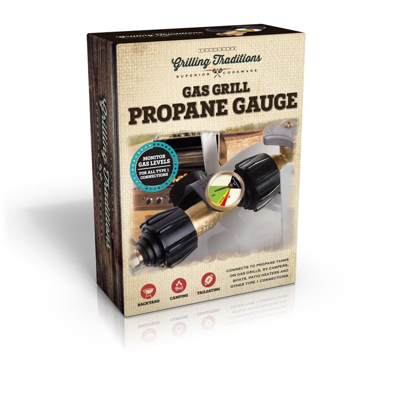 GAS GRILL PROPANE GAUGE Jlrgear
