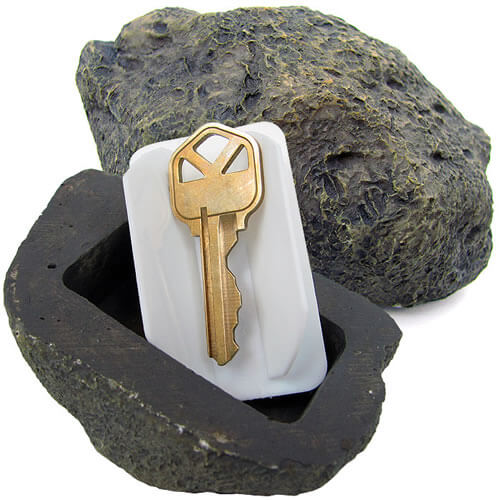 Realistic Rock Outdoor Key Holder JL Ryan