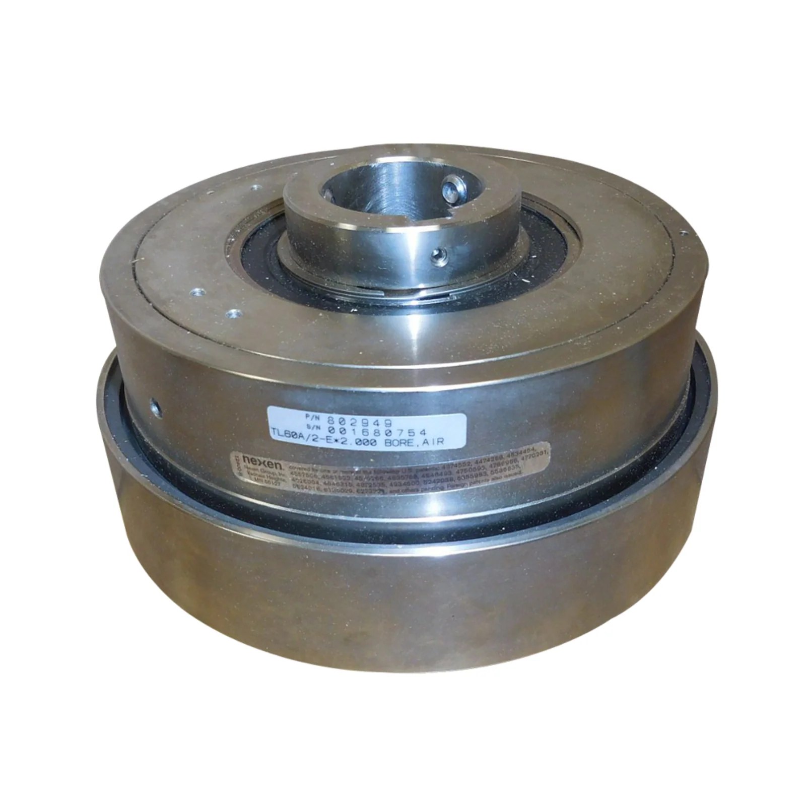 Nexen Enclosed Air Engaged Torque Limiters Clutch 802949 TL60A/2E 2