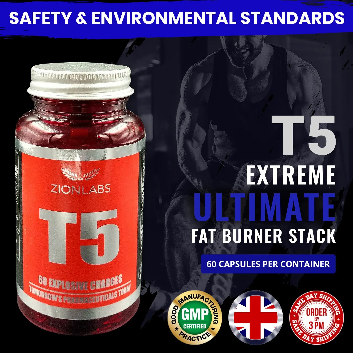 T5 ZION FAT BURNERS 100 ORIGNAL FAT BURNERS JL Supplements Ltd