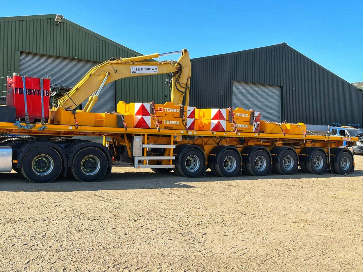 Crane Ballasts Blasted and Painted Start to Completion JLW