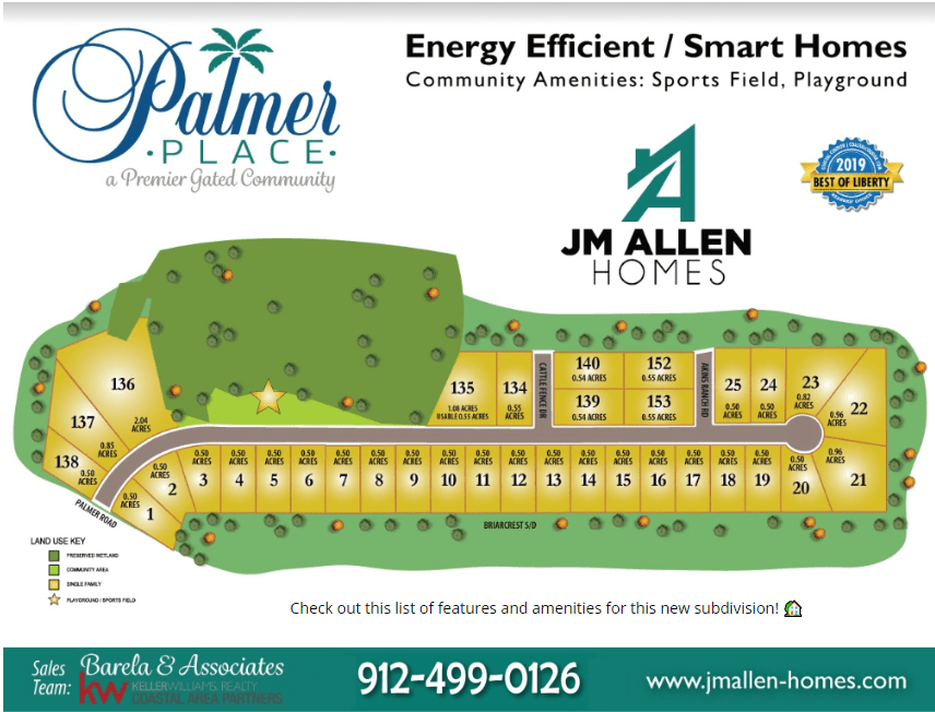 Palmer Place JM Allen Homes