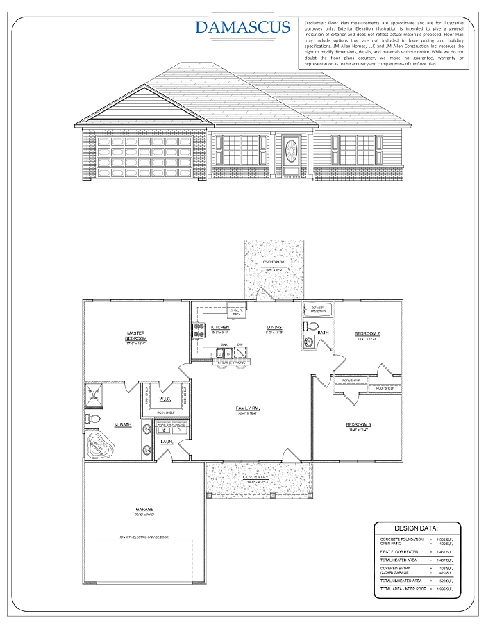 Damascus JM Allen Homes