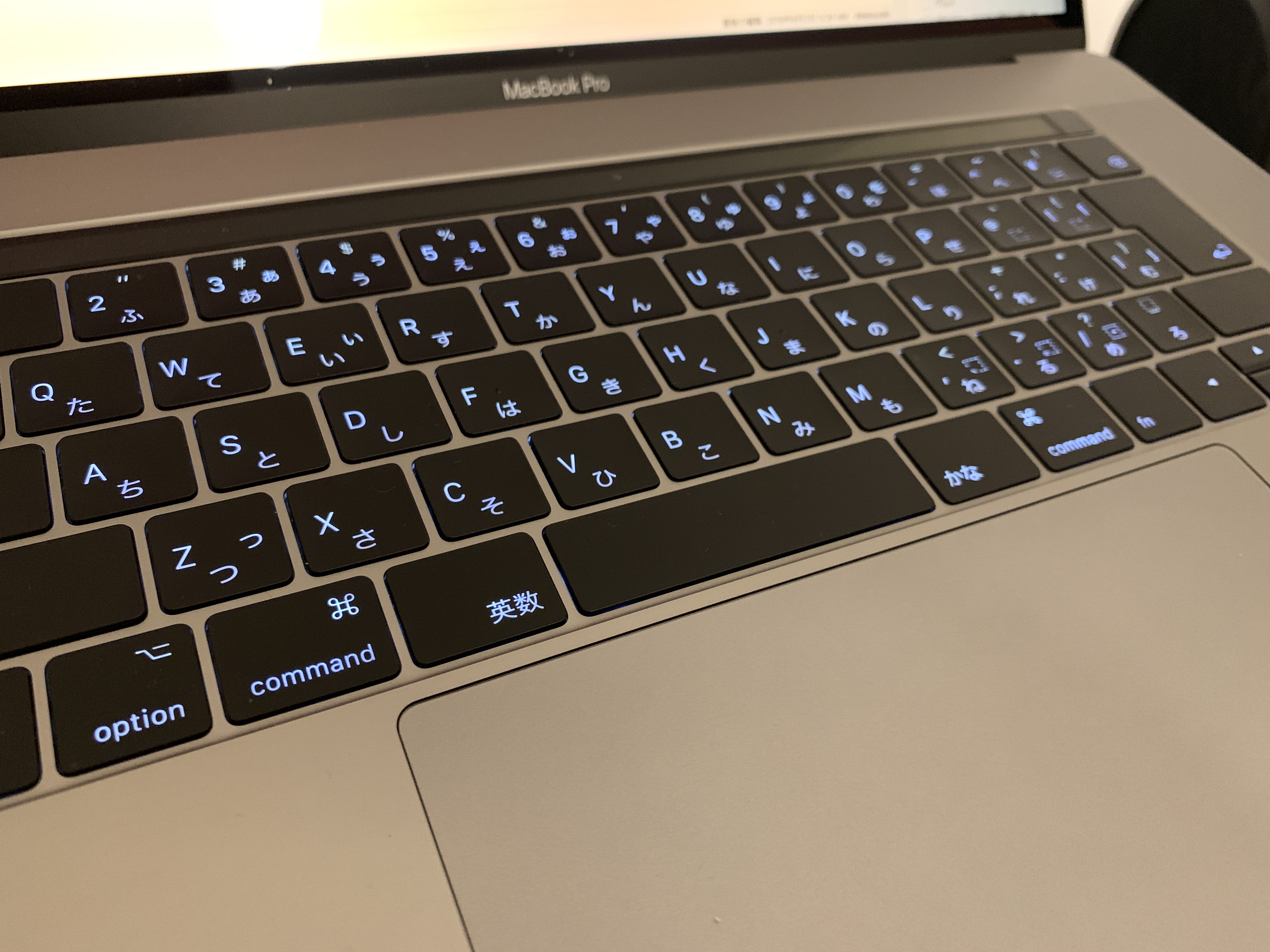 ベストオブ Mac Book Pro キーボード じゃバルが目