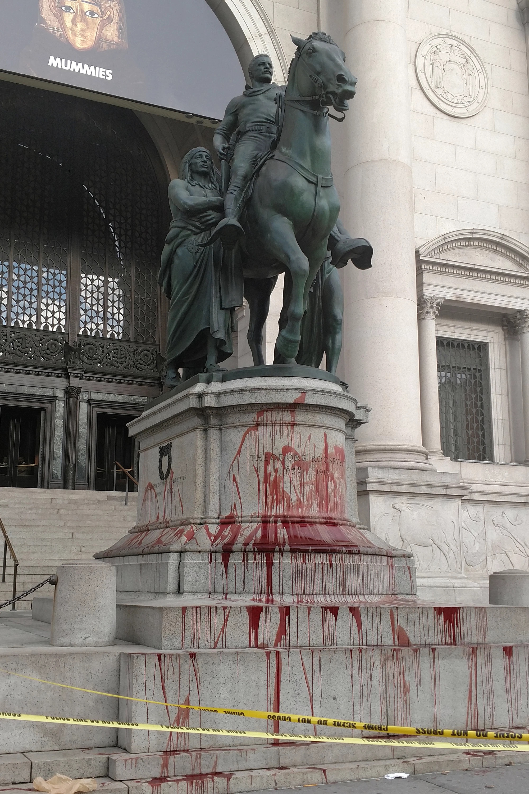 Theodore Roosevelt Monument to Be Removed JMBK.NEWS