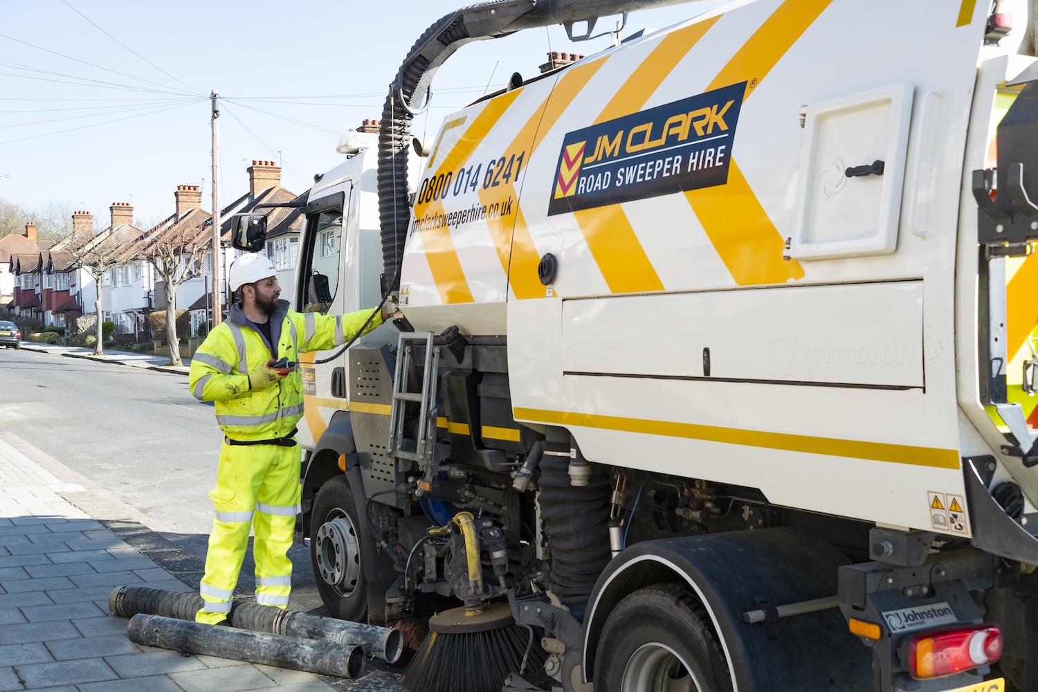 ROAD SWEEPER HIRE JM CLARK LIMITED