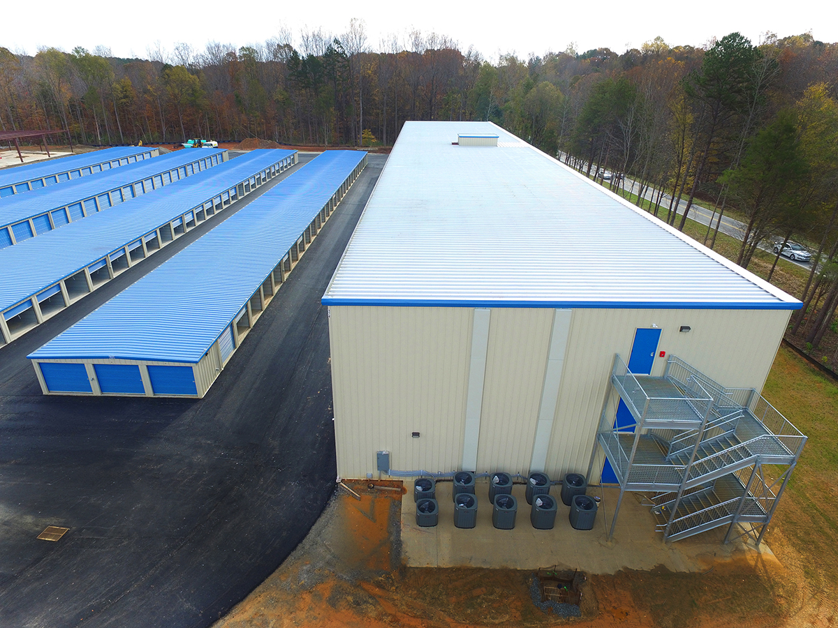 Cowans Ford Storage JM Cope Commercial Construction and Program
