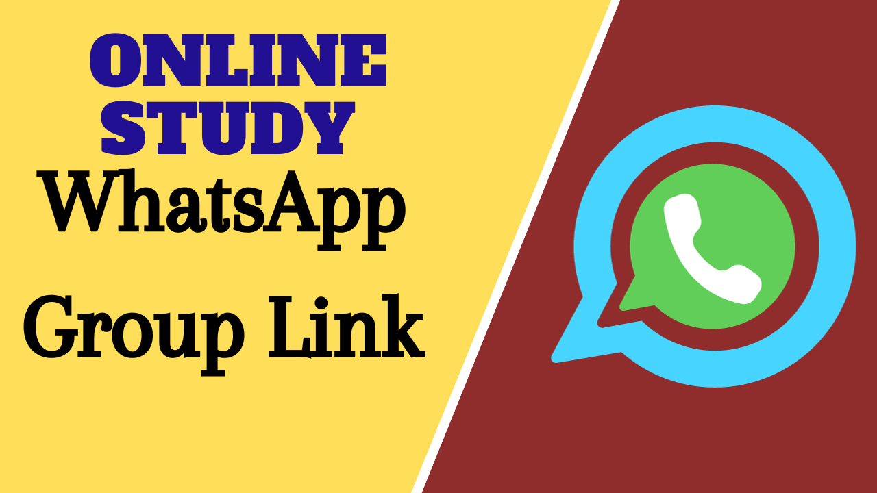 ऑनलाइन पढ़ाई व्हाट्सएप ग्रुप लिंक Online Study WhatsApp Group Link