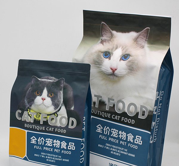 Cat food bag 5 kg dog training dummy treat snack bag customize flat