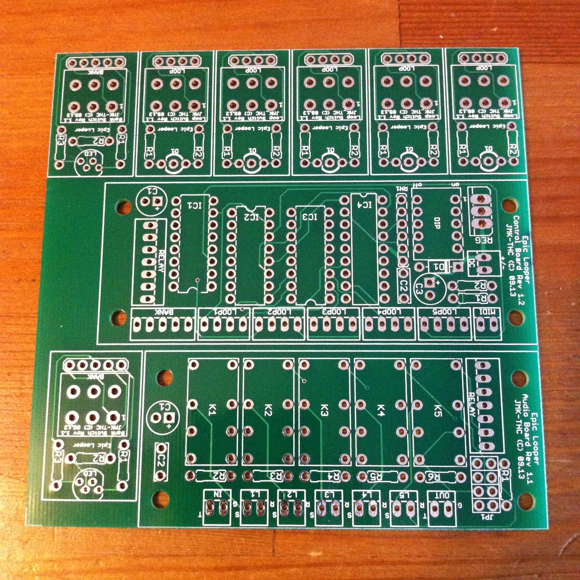 Epic Bypass Looper Kit JMK PCBs
