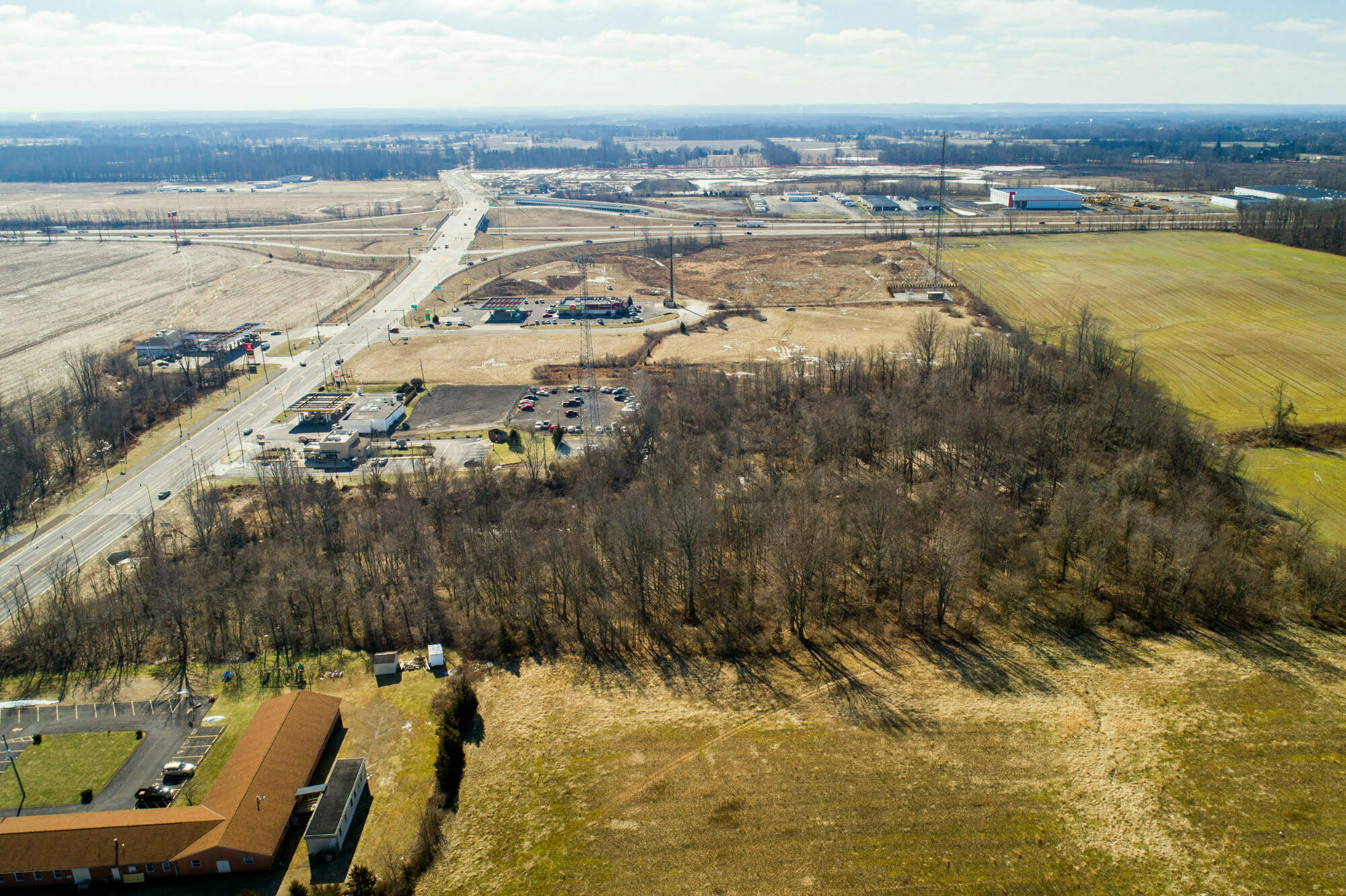 9.89 Acre Lot Ready for Commercial Development in Pataskala, Ohio