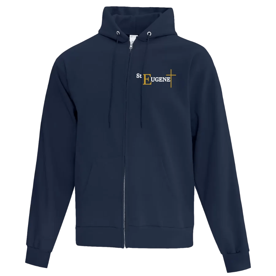 St. Eugene Catholic School Everyday Fleece Full Zip Hooded Sweatshirt