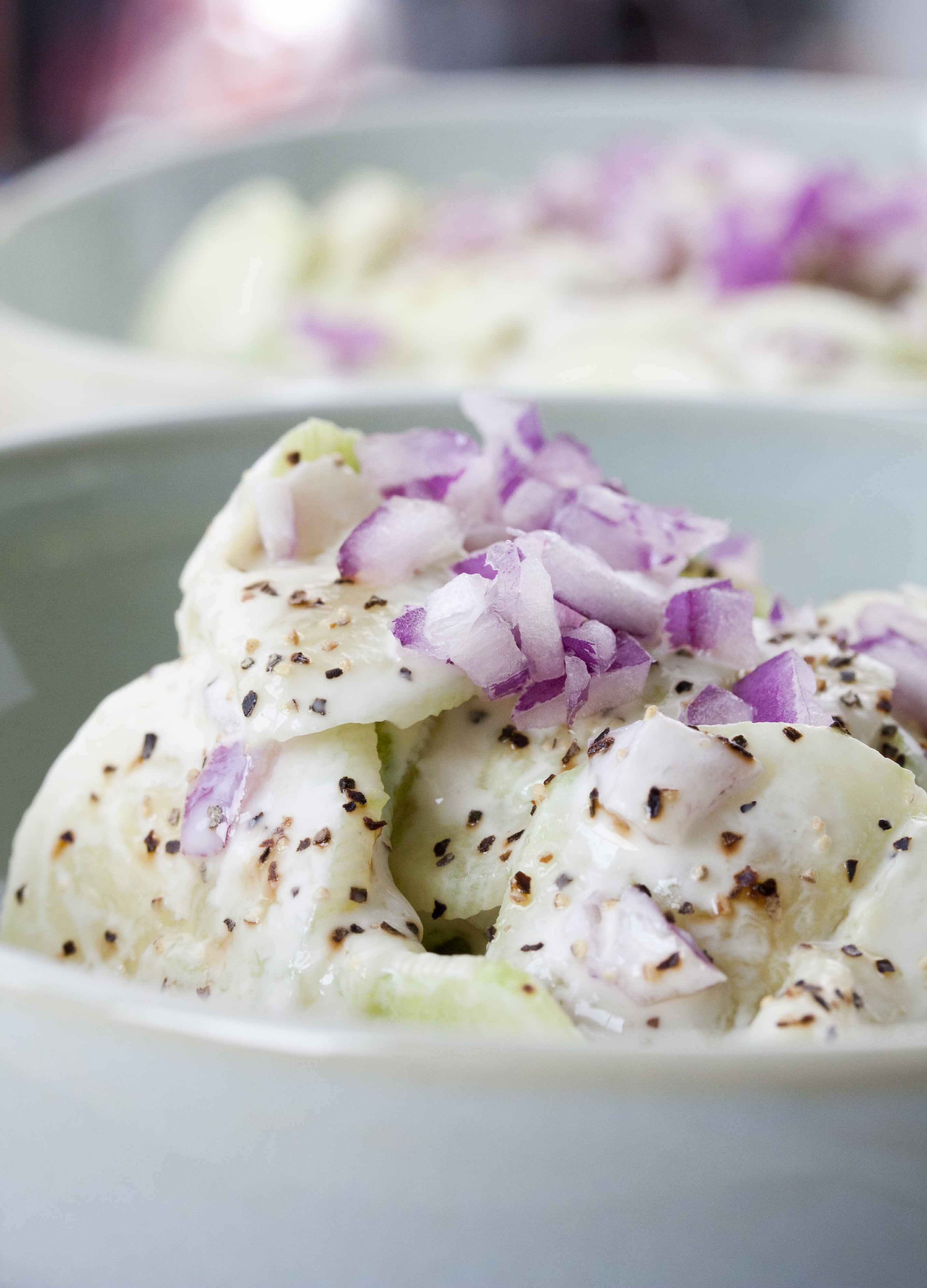 POLISH CUCUMBER SALAD WITH A TWIST JMS ENTERTAINING