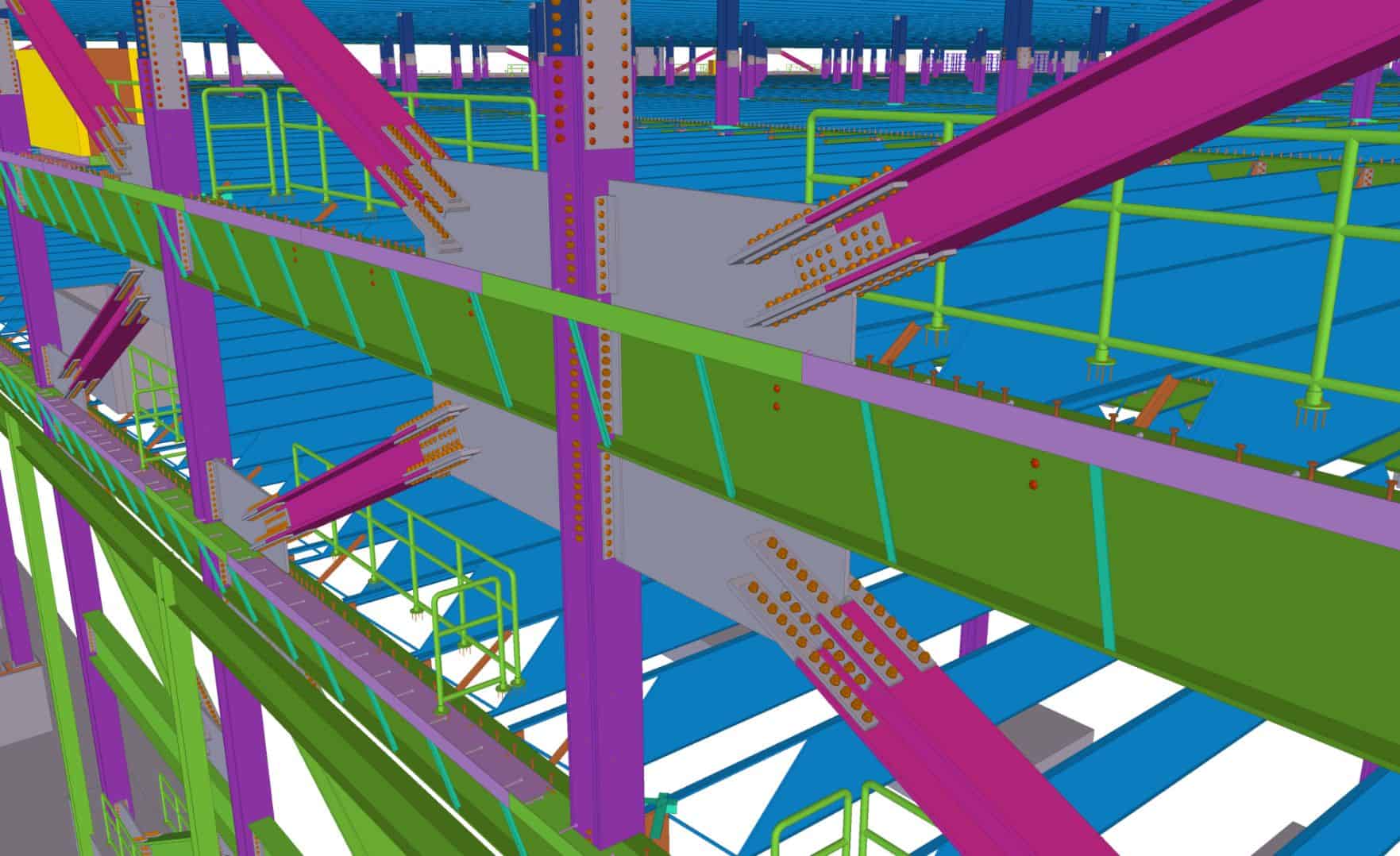 Our Services Steel concrete & rebar detailing, Tekla structural design.