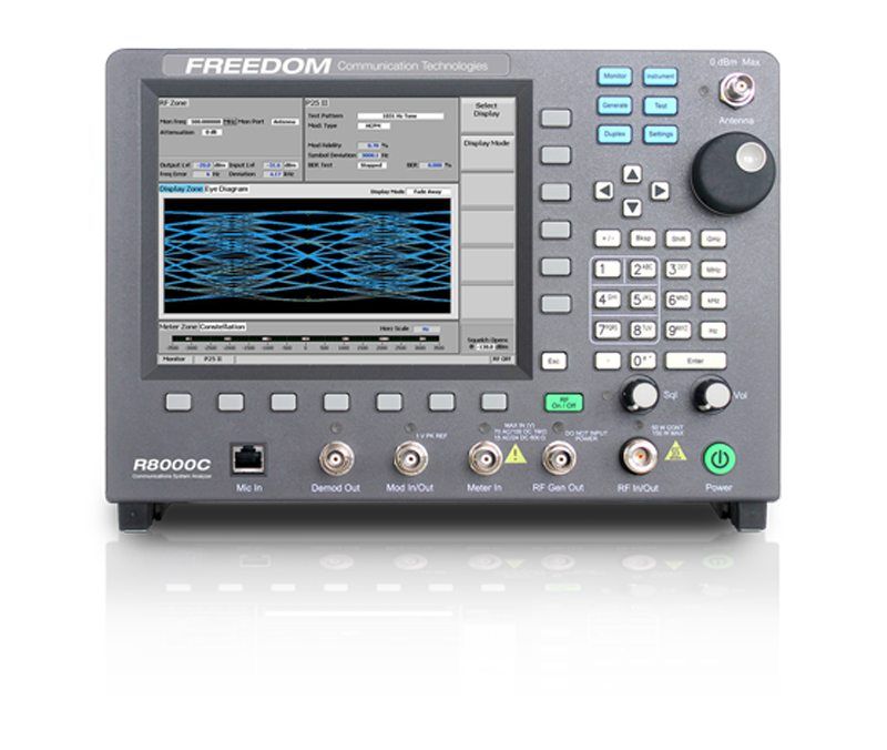 Freedom Communications R8000C System Analyzer JM Test Systems