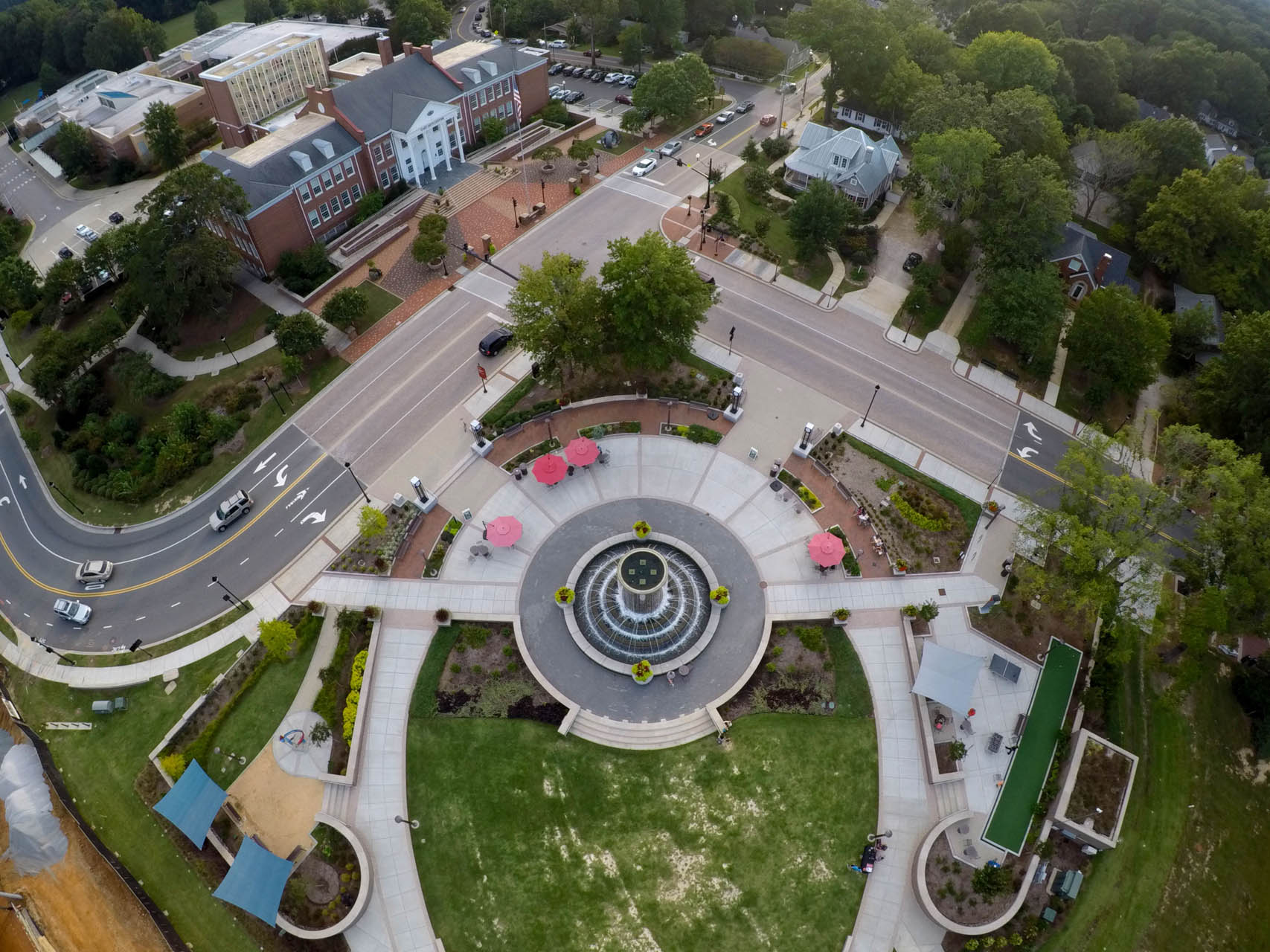 Academy Street & Downtown Cary Park JM Thompson