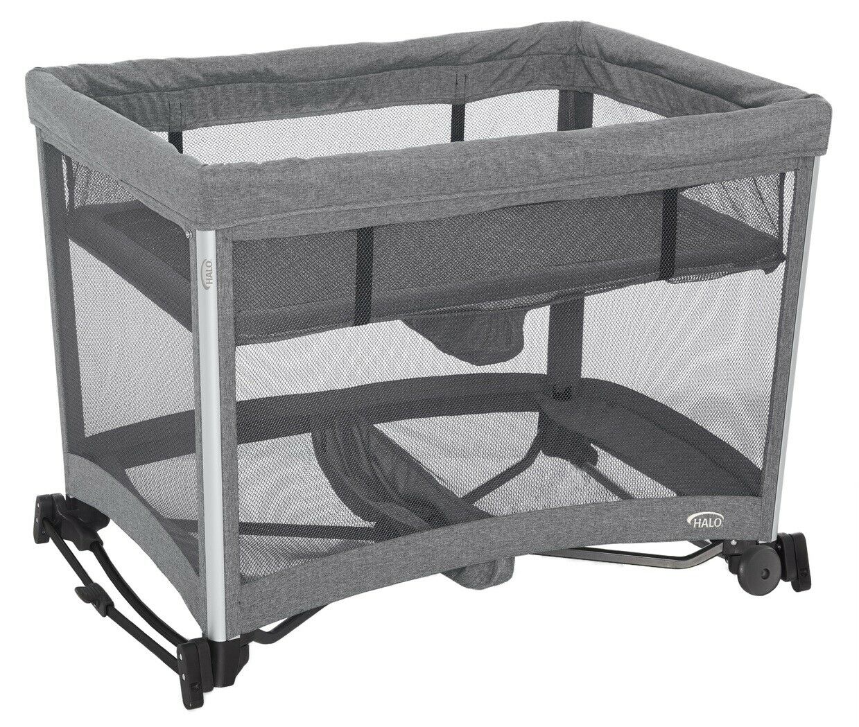 HALO® DreamNest 3in1 Open Air Portable Crib with Breathable Mesh