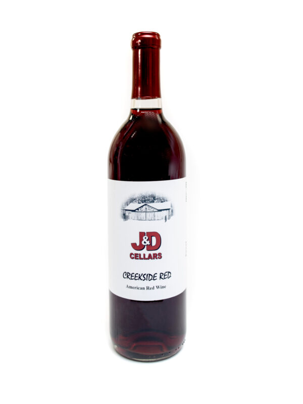 Creekside Red 750ML J&D Cellars Winery and Vineyard Eighty Four