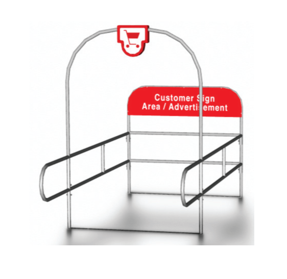 Standard Cart Corrals JNE RETAIL EQUIPMENT INC.