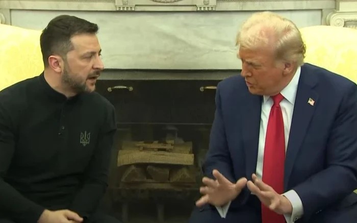 Zelensky e Trump