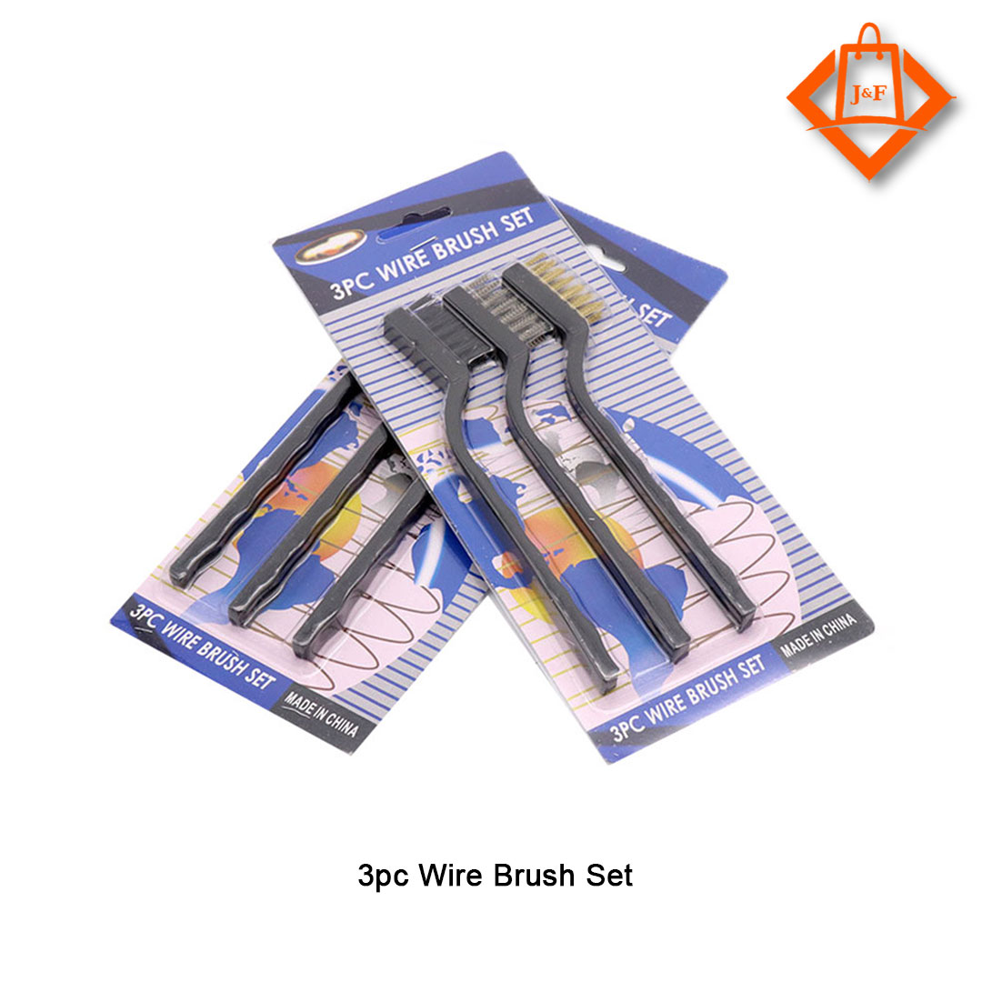 3pc Wire Brush Set J&F Department Store