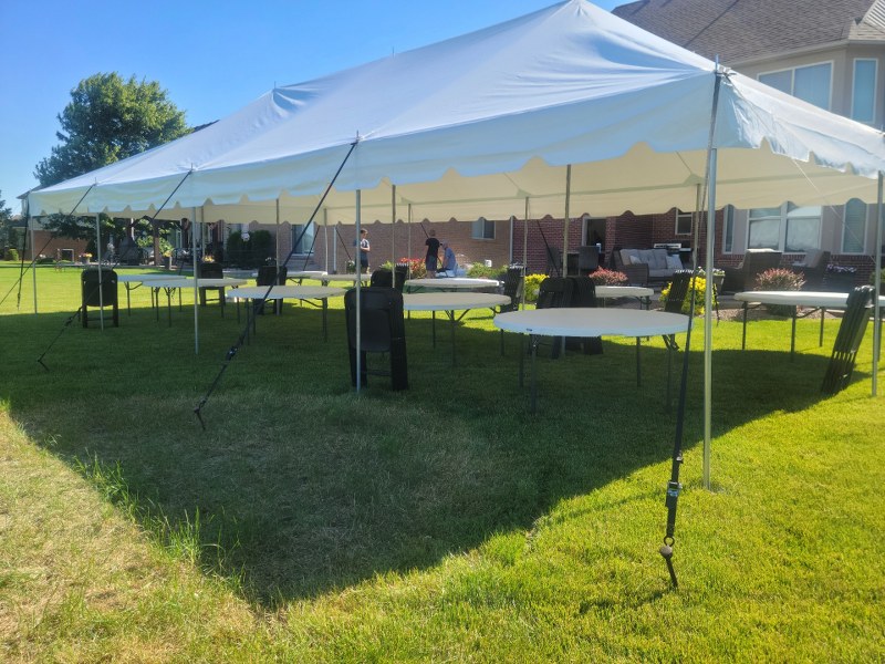 Tent, Event and Party Rentals in St Clair, Sanilac and Lapeer County