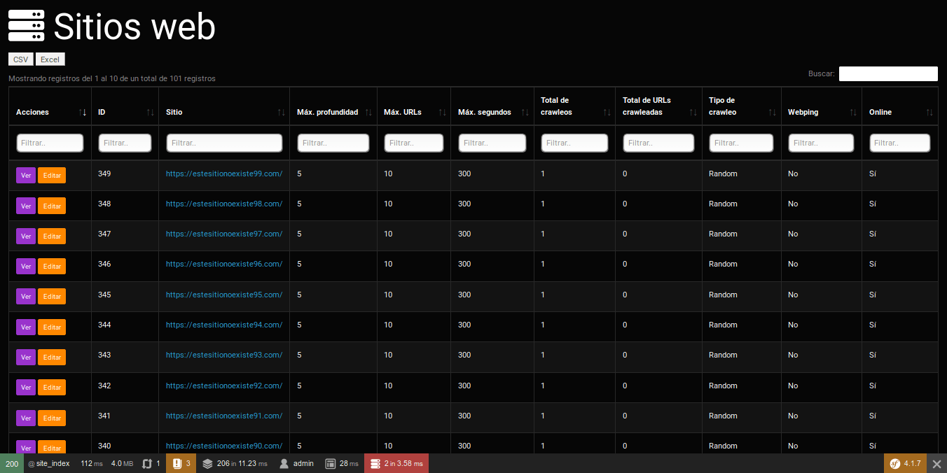 Datatables listando y filtrando tablas de datos con JavaScript