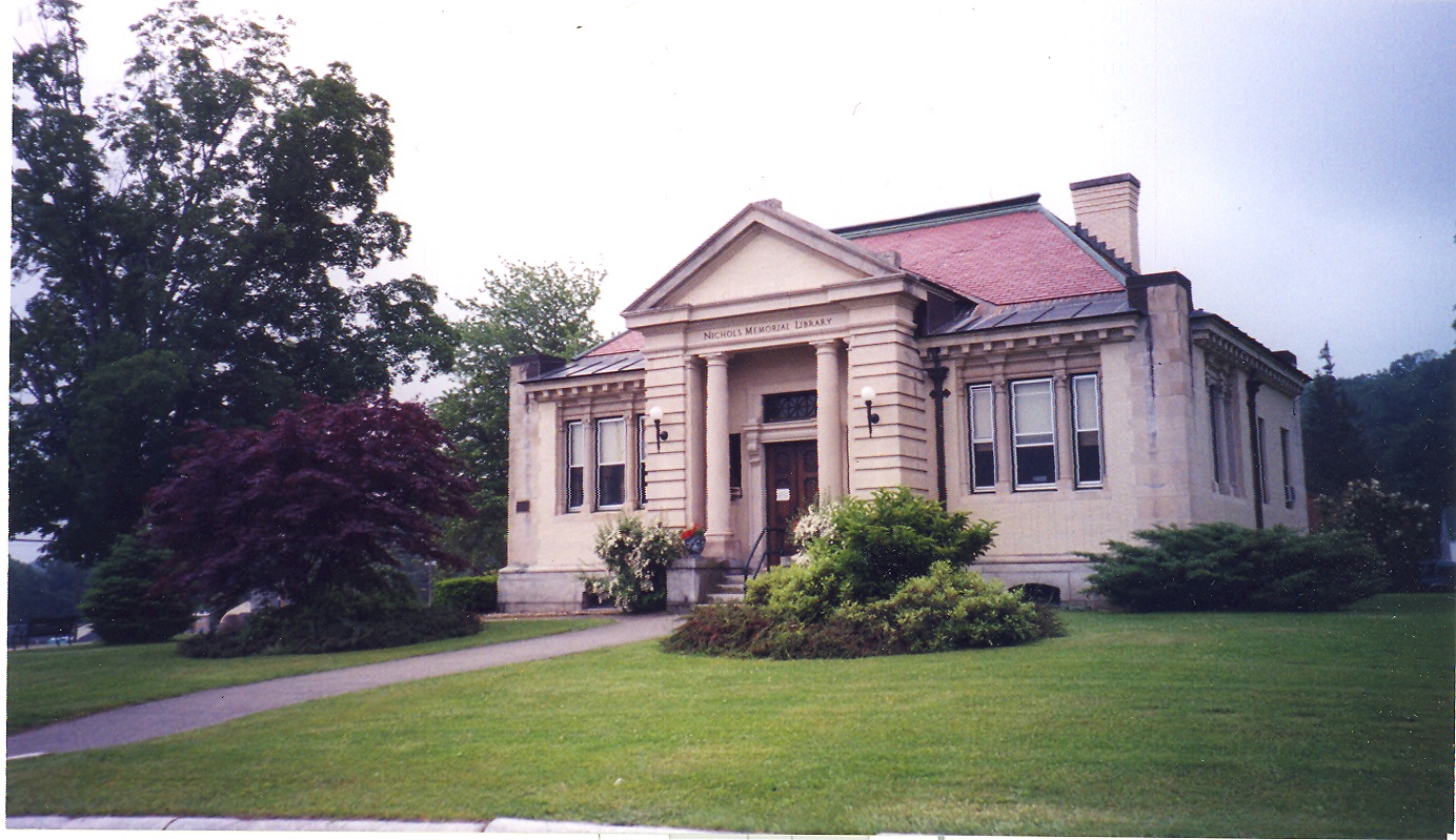 History James E. Nichols Memorial Library