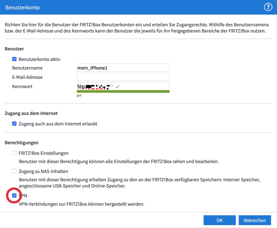 Automatisch VPN Verbindung zwischen Fritzbox und iOSGerät einrichten