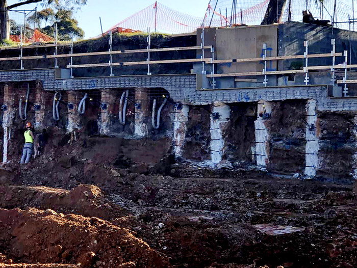 Civil & Retention Work Jo & Will Constructions