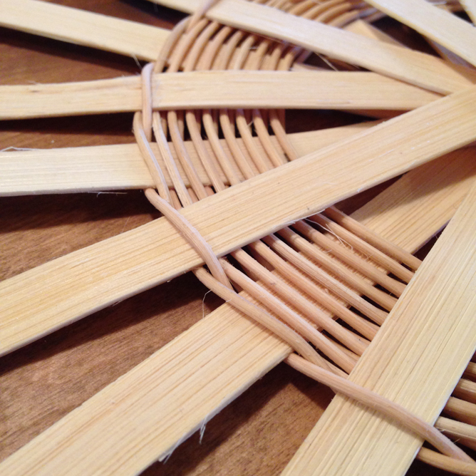 Twining a Round Base Tutorial Joanna's Collections Country Home