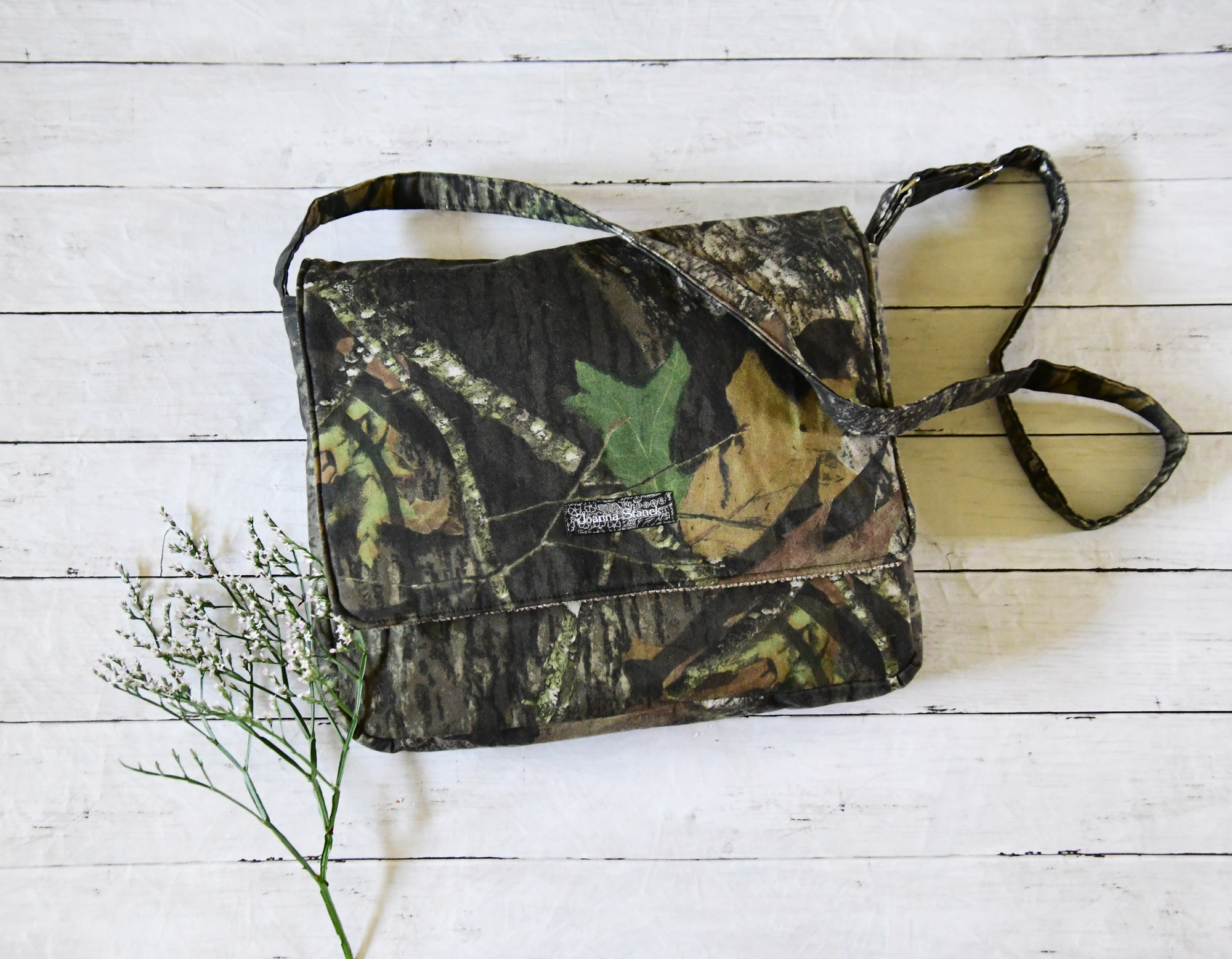 Camouflage Messenger Bag Joanna Stanek