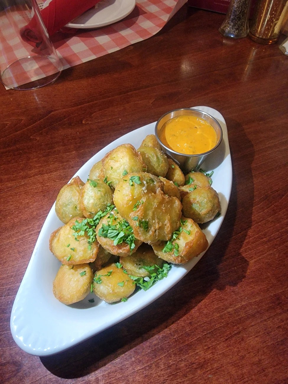 Tempura Brussel Sprouts w/ Chipotle Mayo
