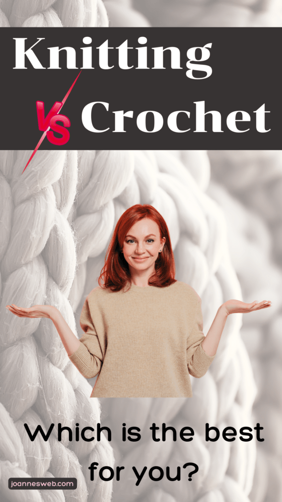 Difference Between Knitting and Crochet