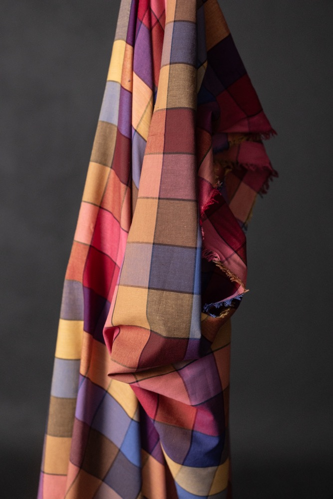 Circus Organic Cotton Check Joan’s Fine Fabric