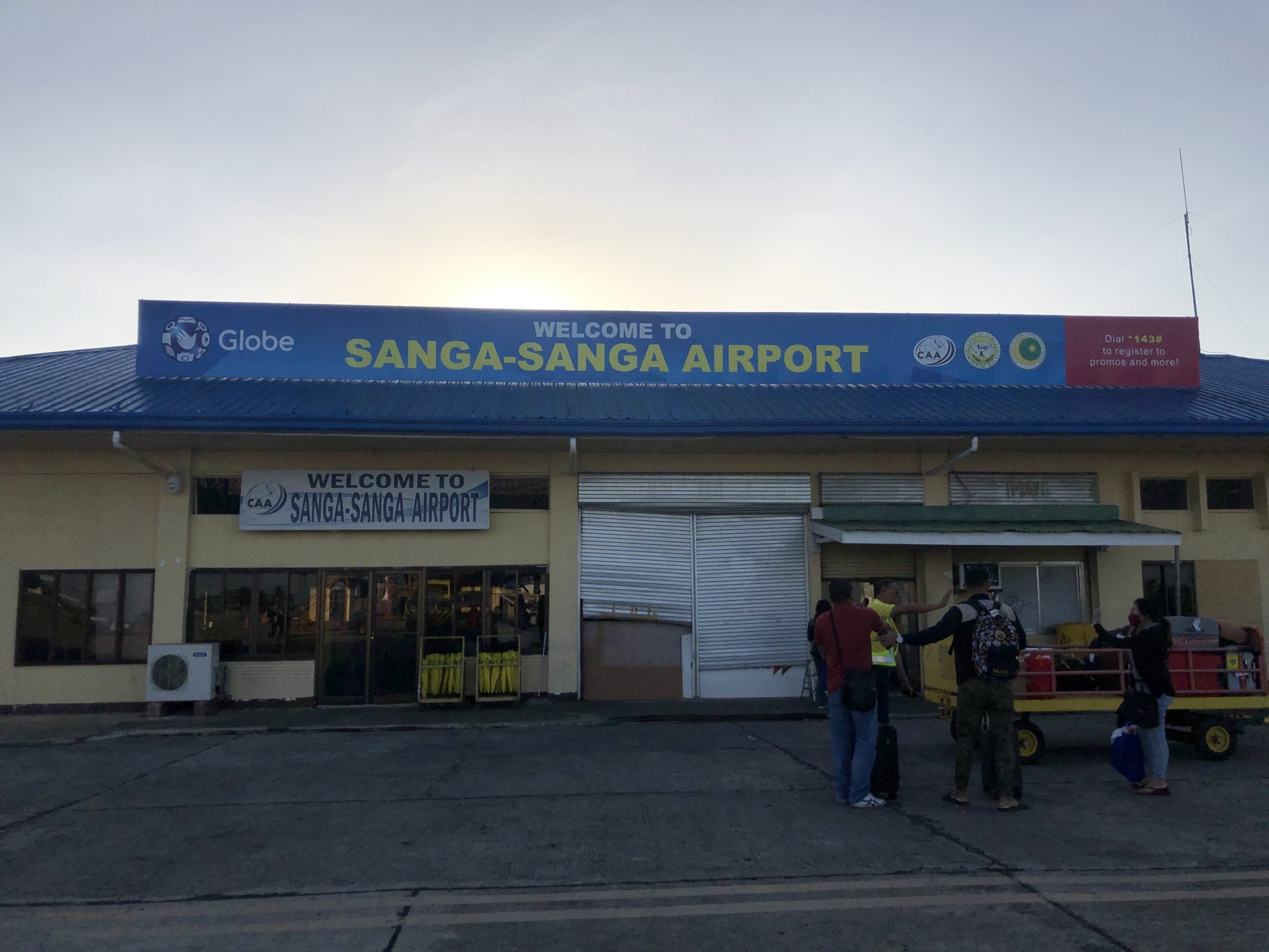 sanga-sanga airport