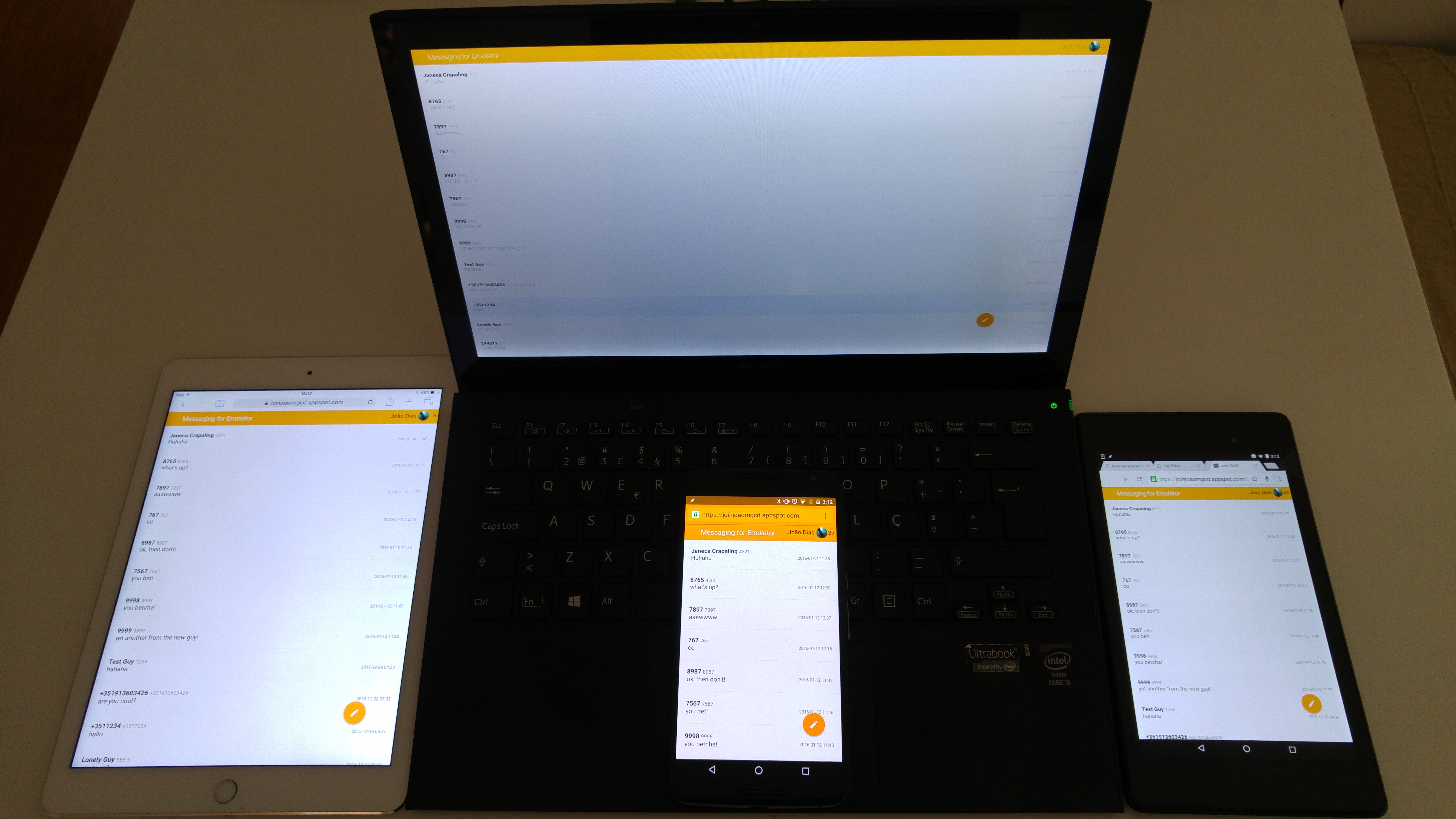 Join SMS from anything with a browser Tasker and Join