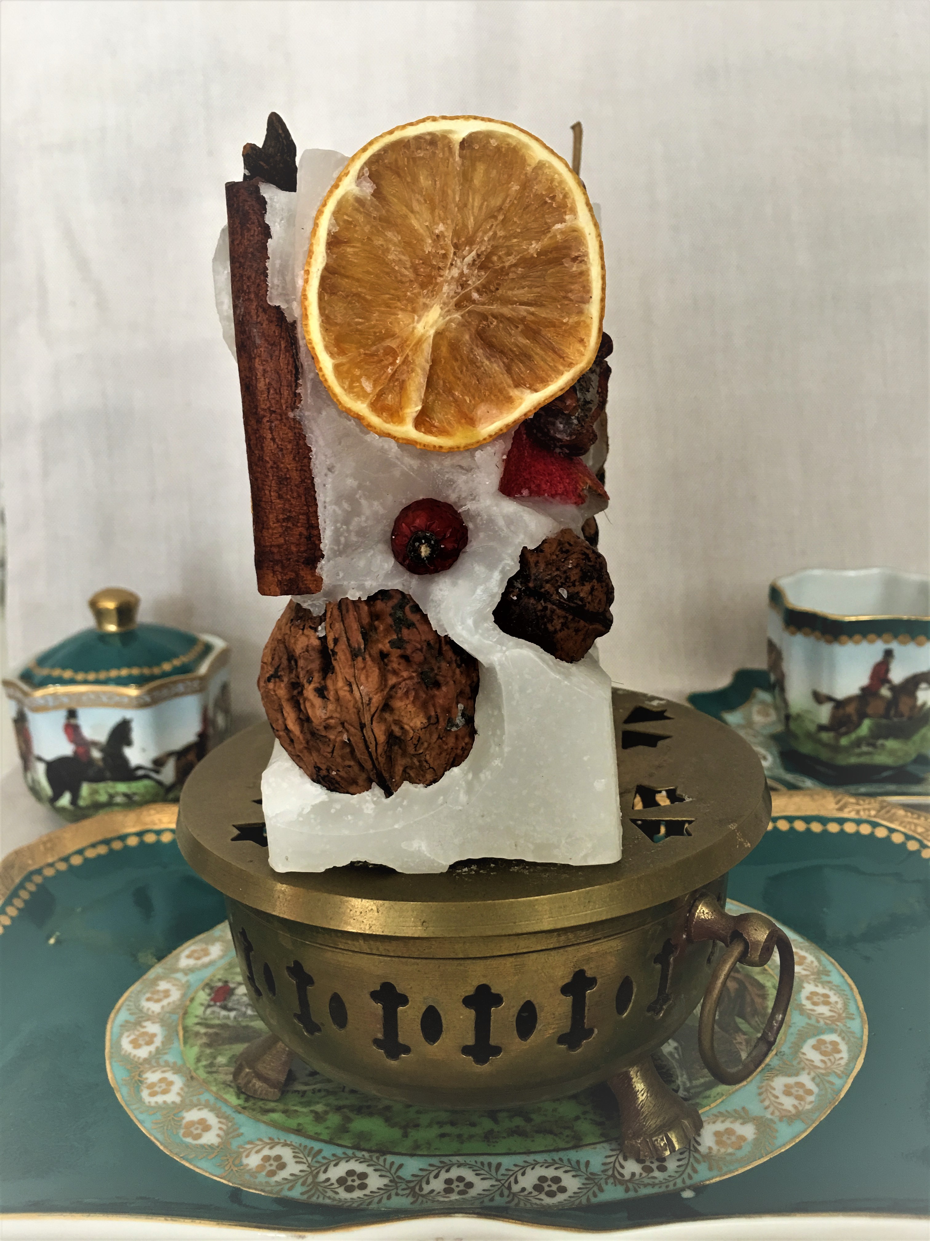 Unique handmade scented sculpture wax candles JO Art by Jadranka Orihovac