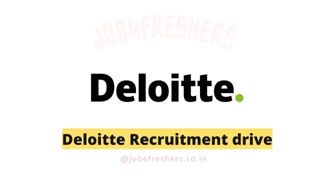 Deloitte Network Support Recruitment 2024 Full Time Apply Now