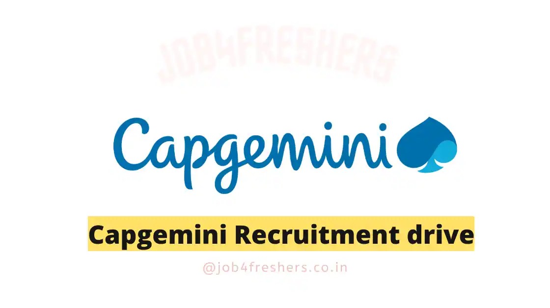 Capgemini Recruitment for Test Analyst Apply Now Job4freshers