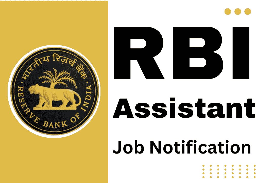 RBI Assistant Recruitment 2023 Official Notification for RBI Assistant
