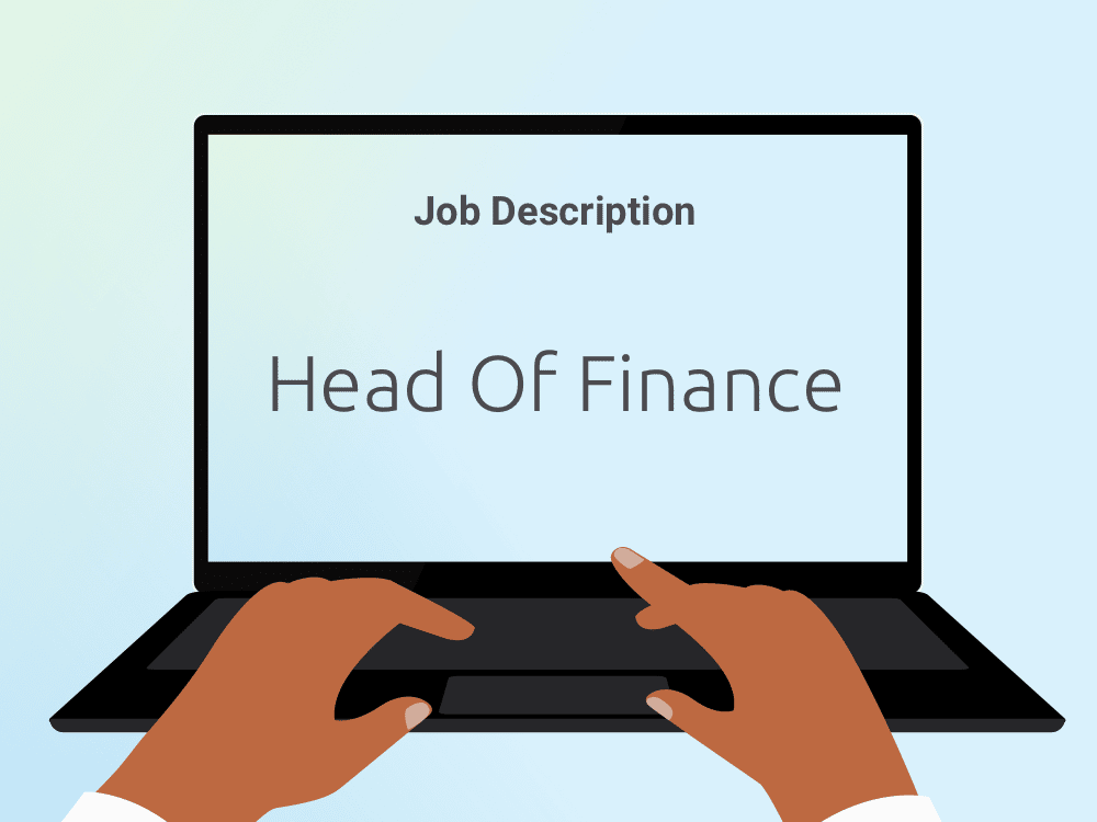 Job description for a Head Of Finance JobAdder