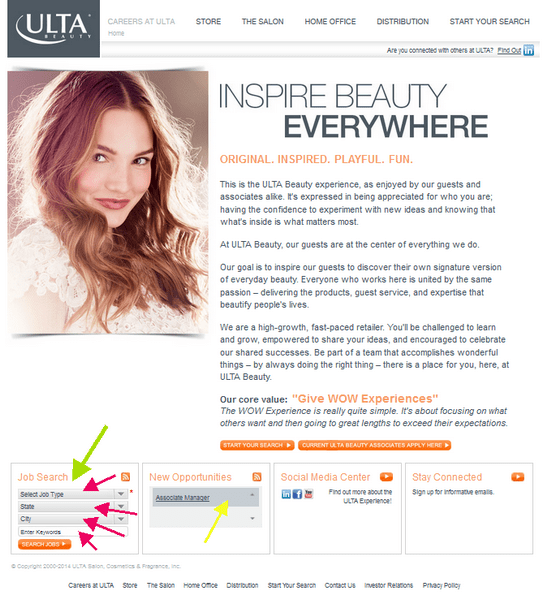 ULTA Application ULTA Career Guide 2024 Job Application Review