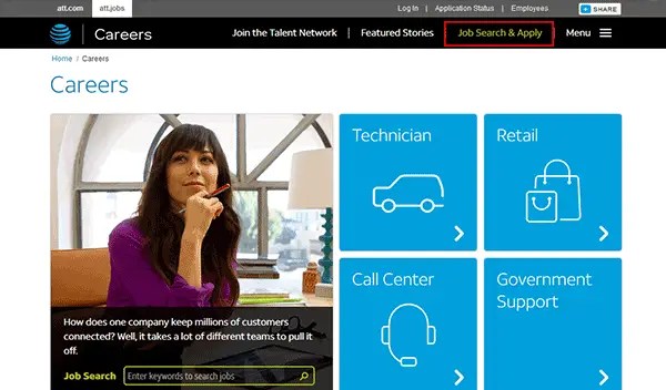 AT&T Careers Job search
