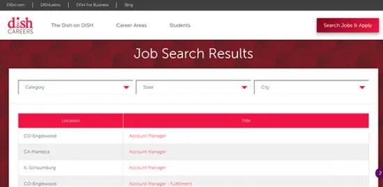 DISH Network Job Application Apply Online