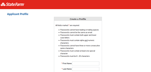 State Farm Job Application Apply Online