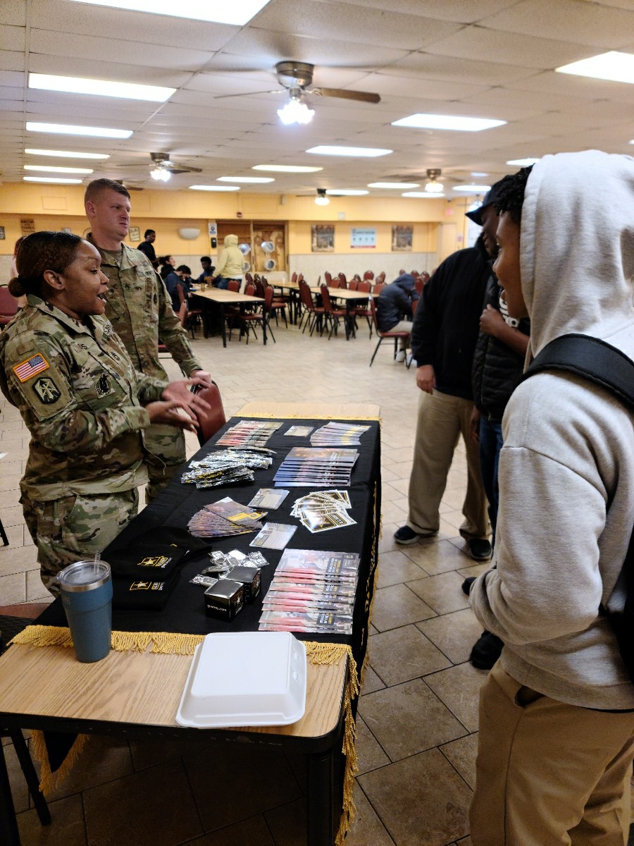 US Army Military Recruiters at Guthrie Job Corps Job Corps News