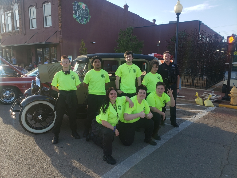 Guthrie Job Corps Security Students and Instructor participated in